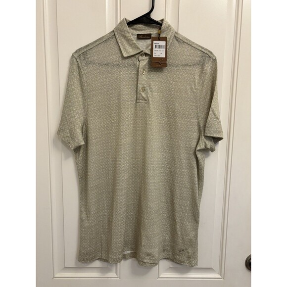 New Stenstroms short Sleeve Button Down Shirt medium 100% Linen all over print - Picture 1 of 8